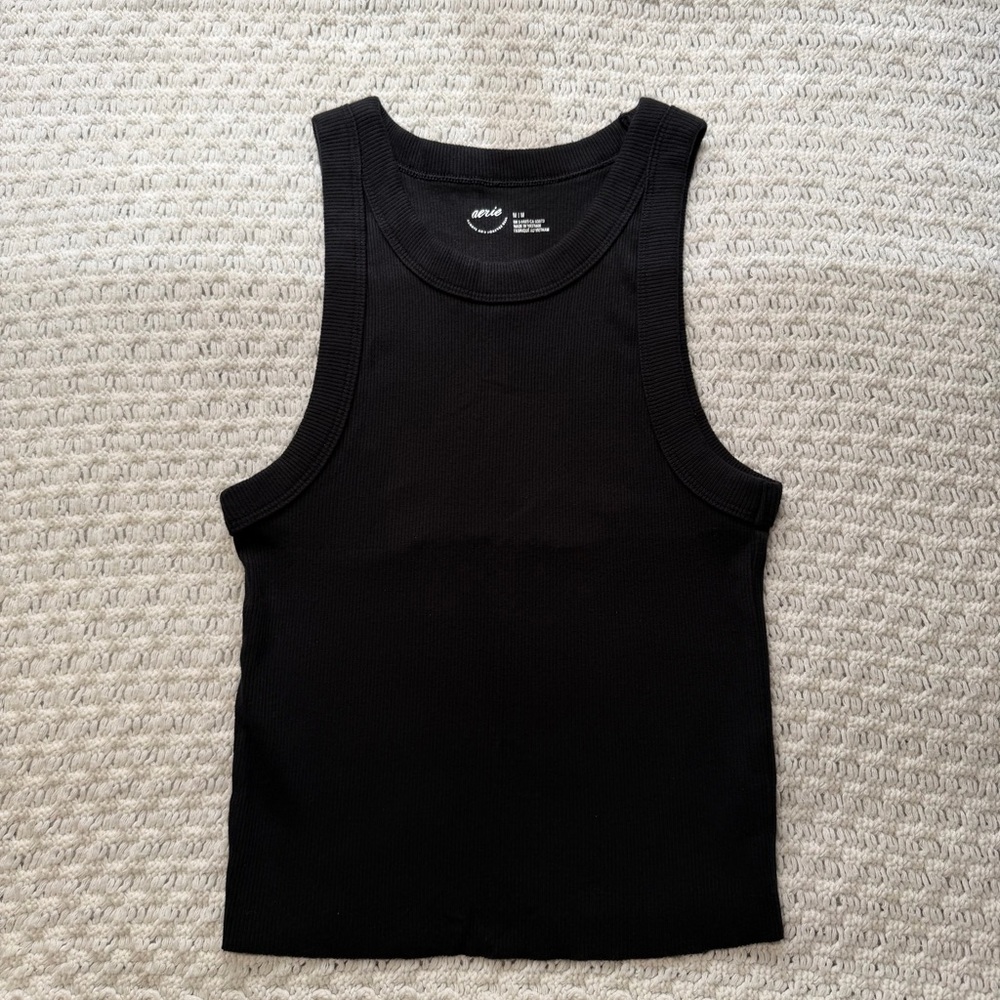Aerie Black Tank Top